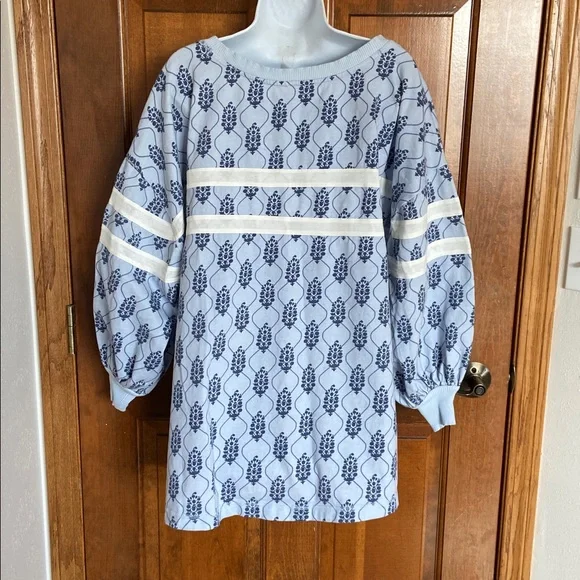 Free People Movement “Post Up Logo Layer” Size Medium Oversized Pullover Sporty - Picture 6 of 11